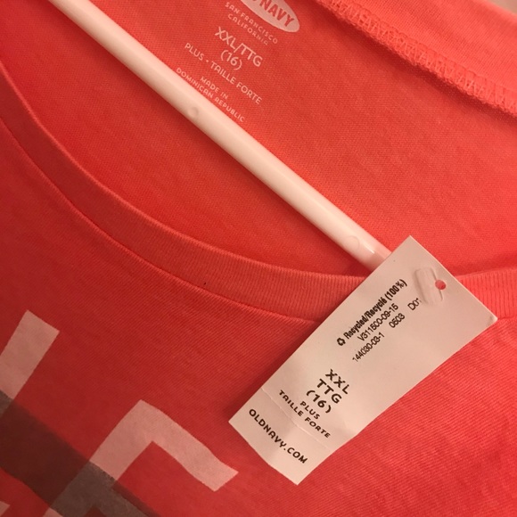 Old Navy Coral Graphic Tee - Picture 2 of 3